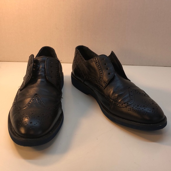 Joseph Abboud Navy Wingtip Oxfords Size 9.5 - Picture 2 of 8